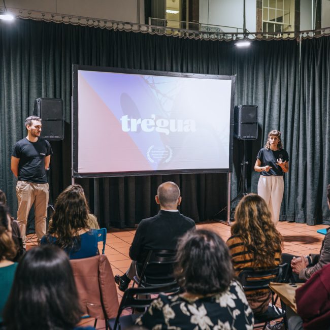 exibição documentario tregua